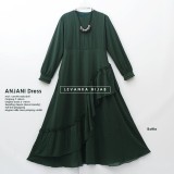 GAw-001 Anjani Dress - Gamis Polos Ceruti Babydoll